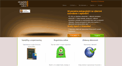Desktop Screenshot of ijso.sk